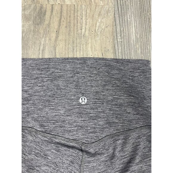 Lululemon Align Pant 28" Size 2 Heathered Black Nulu Fabric Lightweight Leggings - Picture 8 of 11